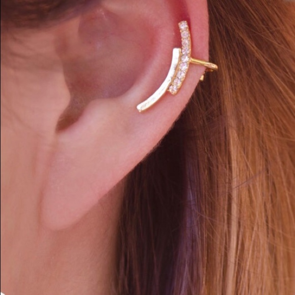 Moon & Lola Rhinestone Ear Cuff